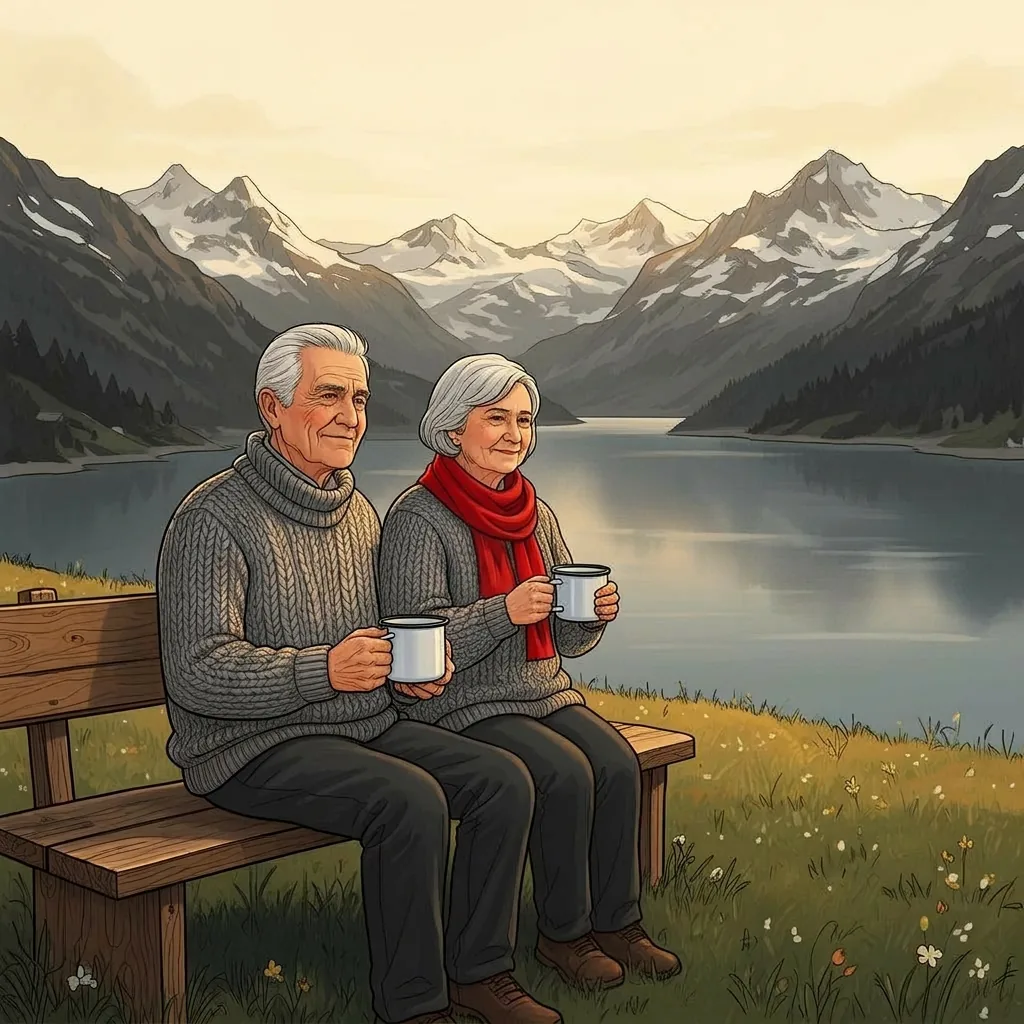 Früher in Pension